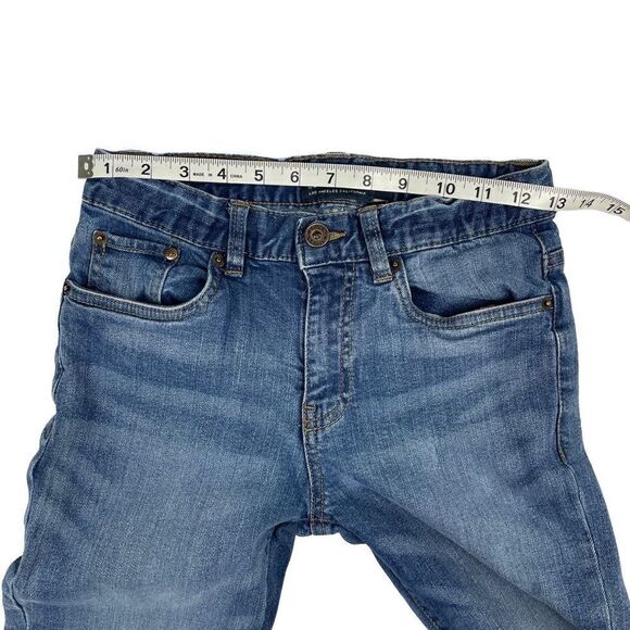 Lucky Brand Authentic Skinny Medium Wash Denim Jeans Girls Size 12 - Picture 6 of 8